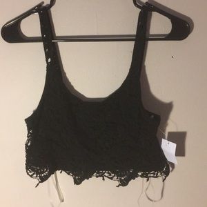 Black Crop Top